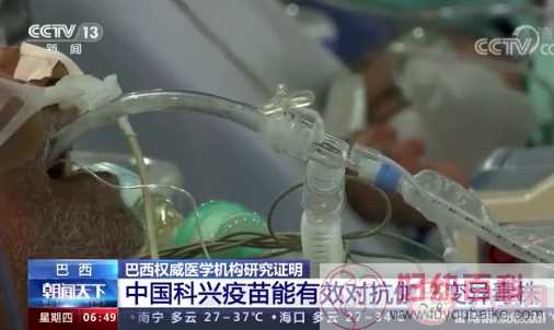中国科兴疫苗能有效对抗伽马变异毒株 新冠疫苗能起到哪些作用